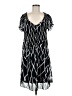 Sunny Leigh 100% Polyester Graphic Black Casual Dress Size M - photo 1