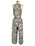 Parker Floral Green Jumpsuit Size 2 - photo 2
