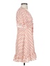 Polly 100% Polyester Polka Dots Orange Casual Dress Size 4 - photo 4