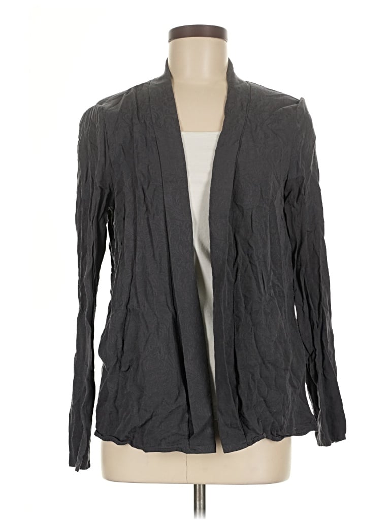 Pre-owned Vila Kimono In Gray