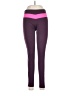 Aspire Color Block Purple Yoga Pants Size M - photo 1