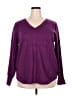 Chico's Purple Pullover Sweater Size XXL (4) - photo 1