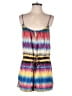Twelfth Street by Cynthia Vincent Tie-dye Blue Purple Romper Size XXS (estimated) - photo 1