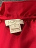 J.Crew 100% Polyester Red Sleeveless Blouse Size 4 - photo 9