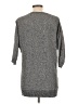 New York & Company 100% Acrylic Gray Pullover Sweater Size L - photo 2