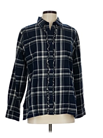 Jones New York Sport Long Sleeve Button-Down Shirt (view 1)