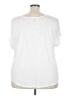 SAVVI White Short Sleeve T-Shirt Size 2X - photo 2