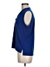 Tahari Blue Sleeveless Blouse Size M (estimated) - photo 5