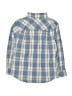 Tutto Piccolo Argyle Blue Long Sleeve Button-Down Shirt Size 4 - photo 2