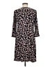 Wisp Print Black Casual Dress Size 6 - photo 2