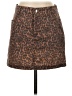 Noisy May Animal Print Brown Casual Skirt Size XS - photo 1