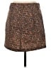 Noisy May Animal Print Brown Casual Skirt Size XS - photo 2