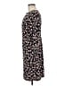 Wisp Print Black Casual Dress Size 6 - photo 5