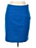 Alfani Solid Blue Casual Skirt Size 10 (petite) - photo 1