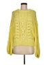 All in Favor 100% Acrylic Yellow Pullover Sweater Size M - photo 1