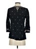 Vanessa Virginia Black 3/4 Sleeve Blouse Size S (estimated) - photo 2