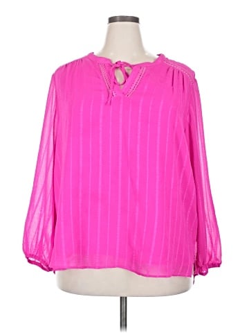 Gibson Latimer 3/4 Sleeve Blouse (view 1)