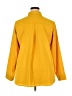 Assorted Brands Solid Yellow 3/4 Sleeve Button-Down Shirt Size 2X - photo 2