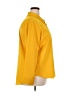 Assorted Brands Solid Yellow 3/4 Sleeve Button-Down Shirt Size 2X - photo 4