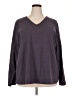 Basic Editions Gray Long Sleeve T-Shirt Size 2X - photo 1