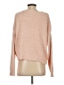 Double Zero Solid Pink Pullover Sweater Size S - photo 2