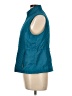 Relativity 100% Polyester Teal Vest Size L (petite) - photo 5