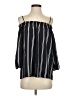 Paper Crane Black 3/4 Sleeve Blouse Size S - photo 1