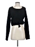 P'tula 100% Polyester Black Pullover Sweater Size XS - photo 1