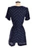 Madewell 100% Viscose Polka Dots Blue Romper Size XXS - photo 2