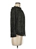Allison Joy 100% Polyester Black 3/4 Sleeve Blouse Size M - photo 4