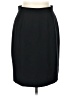 Bergdorf Goodman 100% Polyester Solid Black Formal Skirt Size EU 44 / US 14 - photo 1