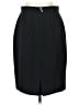 Bergdorf Goodman 100% Polyester Solid Black Formal Skirt Size EU 44 / US 14 - photo 2