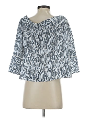 Matison Stone 3/4 Sleeve Blouse (view 2)