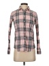 J.Crew 100% Cotton Plaid Pink Long Sleeve Button-Down Shirt Size 2 - photo 1