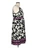 Apt. 9 Print Black Casual Dress Size L - photo 4