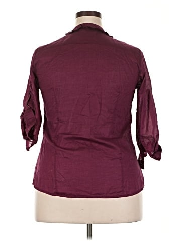 Merona 3/4 Sleeve Button-Down Shirt (view 2)