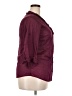 Merona Burgundy 3/4 Sleeve Button-Down Shirt Size XXL - photo 4