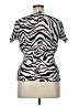 Sunny Taylor 100% Polyester Silver Short Sleeve Top Size XL - photo 2