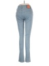 James Jeans Leopard Print Blue Jeans Size 28 waist - photo 2