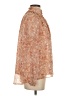 Fate 100% Polyester Paisley Brown Long Sleeve Blouse Size S - photo 4