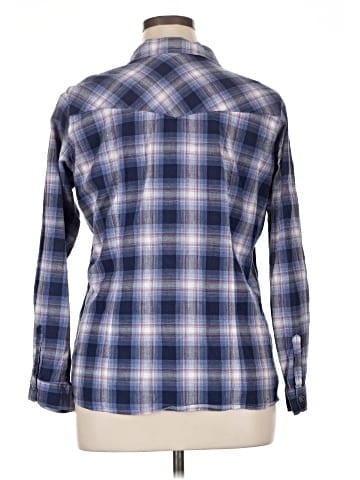 DressBarn Long Sleeve Button-Down Shirt (view 2)