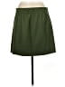J.Crew Solid Green Wool Skirt Size 8 - photo 2