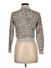Strut This 100% Cotton Animal Print Gray Pullover Sweater One size - photo 2