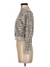 Strut This 100% Cotton Animal Print Gray Pullover Sweater One size - photo 5