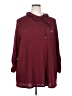 Rafaella Burgundy Pullover Sweater Size 3X - photo 1