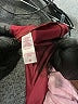 Justice 100% Polyester Argyle Burgundy Dress Size XS (kids) - photo 4