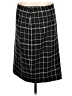Black Label by Evan Picone Plaid Black Formal Skirt Size 12 - photo 2