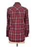 Love Tree 100% Cotton Plaid Red Long Sleeve Button-Down Shirt Size S - photo 2