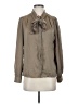 Stile Benetton Brown Long Sleeve Blouse Size XS - photo 1