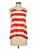 Belle Du Jour 100% Polyester Red Tank Top Size S - photo 1